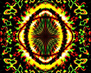 Preview wallpaper shapes, kaleidoscope, abstraction, bright, background