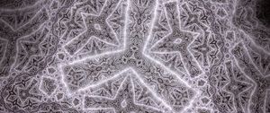 Preview wallpaper shapes, kaleidoscope, lines, gray, abstraction