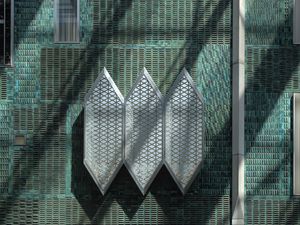 Preview wallpaper shapes, lattices, volume, architecture, decor, facade