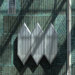 Preview wallpaper shapes, lattices, volume, architecture, decor, facade