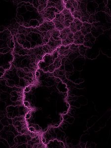 Preview wallpaper shapes, lines, abstraction, purple, dark
