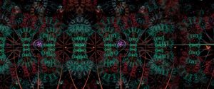 Preview wallpaper shapes, lines, glow, abstraction, red, green
