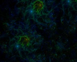 Preview wallpaper shapes, lines, glow, background, dark