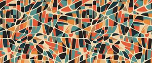 Preview wallpaper shapes, lines, multicolored, mosaic, abstraction