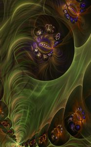 Preview wallpaper shapes, lines, spirals, abstraction