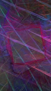 Preview wallpaper shapes, lines, transparent, abstraction, purple