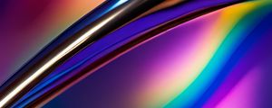 Preview wallpaper shapes, metallic, multicolored, abstraction