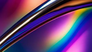 Preview wallpaper shapes, metallic, multicolored, abstraction