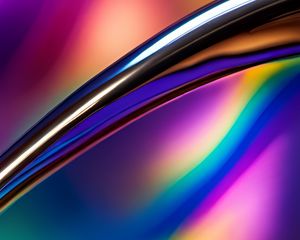 Preview wallpaper shapes, metallic, multicolored, abstraction