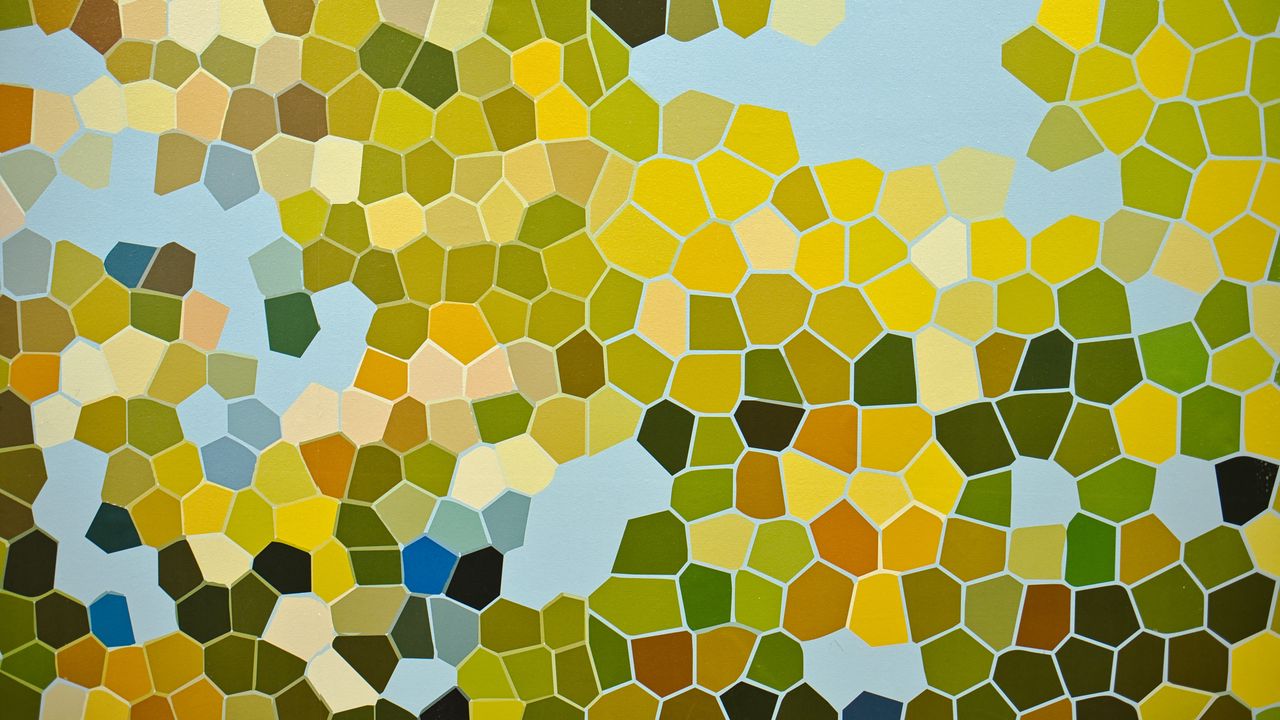 Wallpaper shapes, mosaic, colorful, abstraction