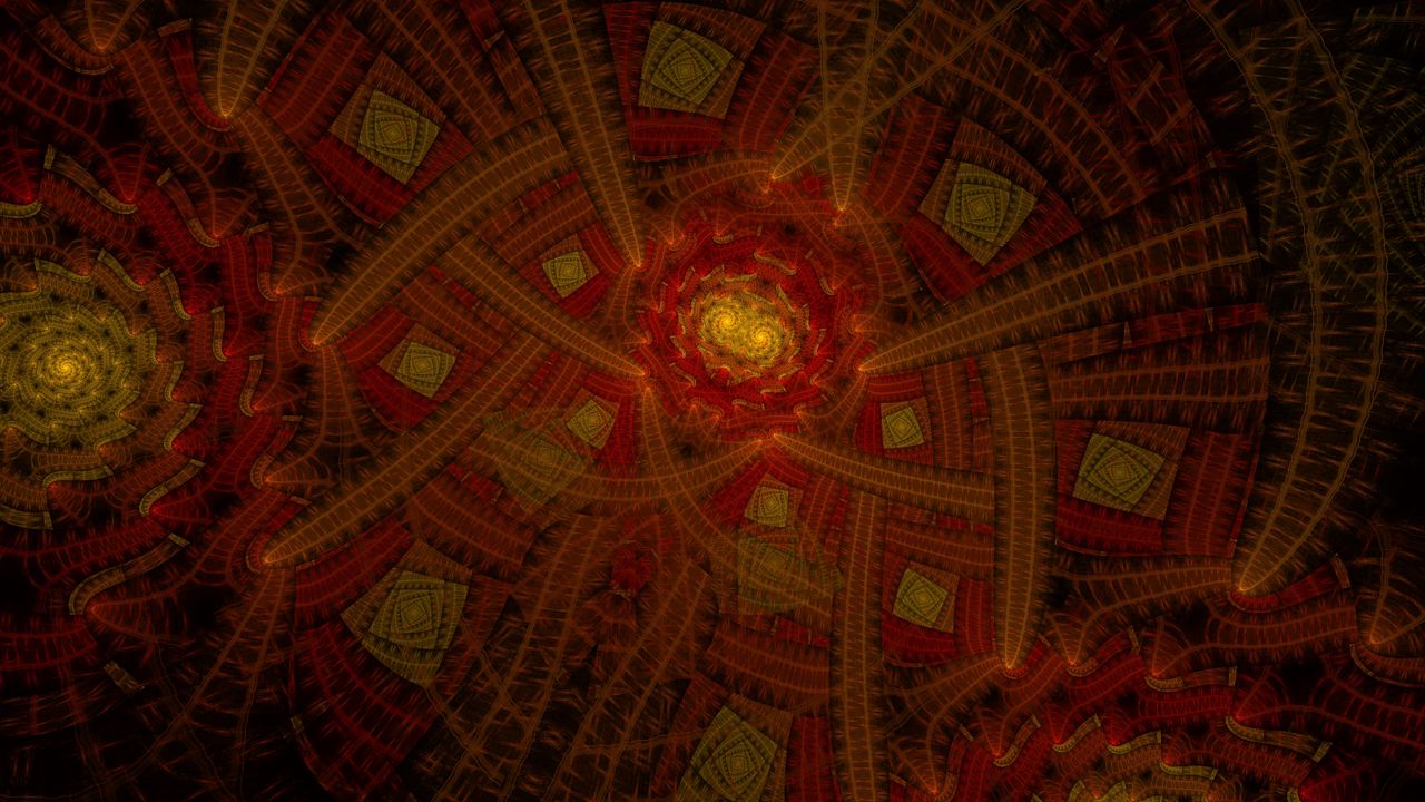 Wallpaper shapes, pattern, abstraction, background, glow