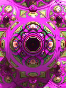 Preview wallpaper shapes, pattern, fractal, abstraction, bright