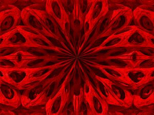 Preview wallpaper shapes, stripes, volume, abstraction, red