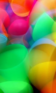 Preview wallpaper shapes, transparent, multicolored, abstract, background