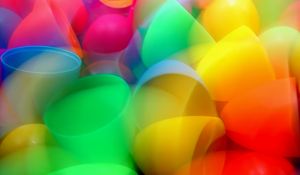 Preview wallpaper shapes, transparent, multicolored, abstract, background