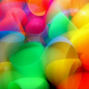 Preview wallpaper shapes, transparent, multicolored, abstract, background