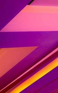 Preview wallpaper shapes, triangle, abstraction, purple