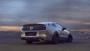 Preview wallpaper shelby, car, gt 500, mustang, drag, ford