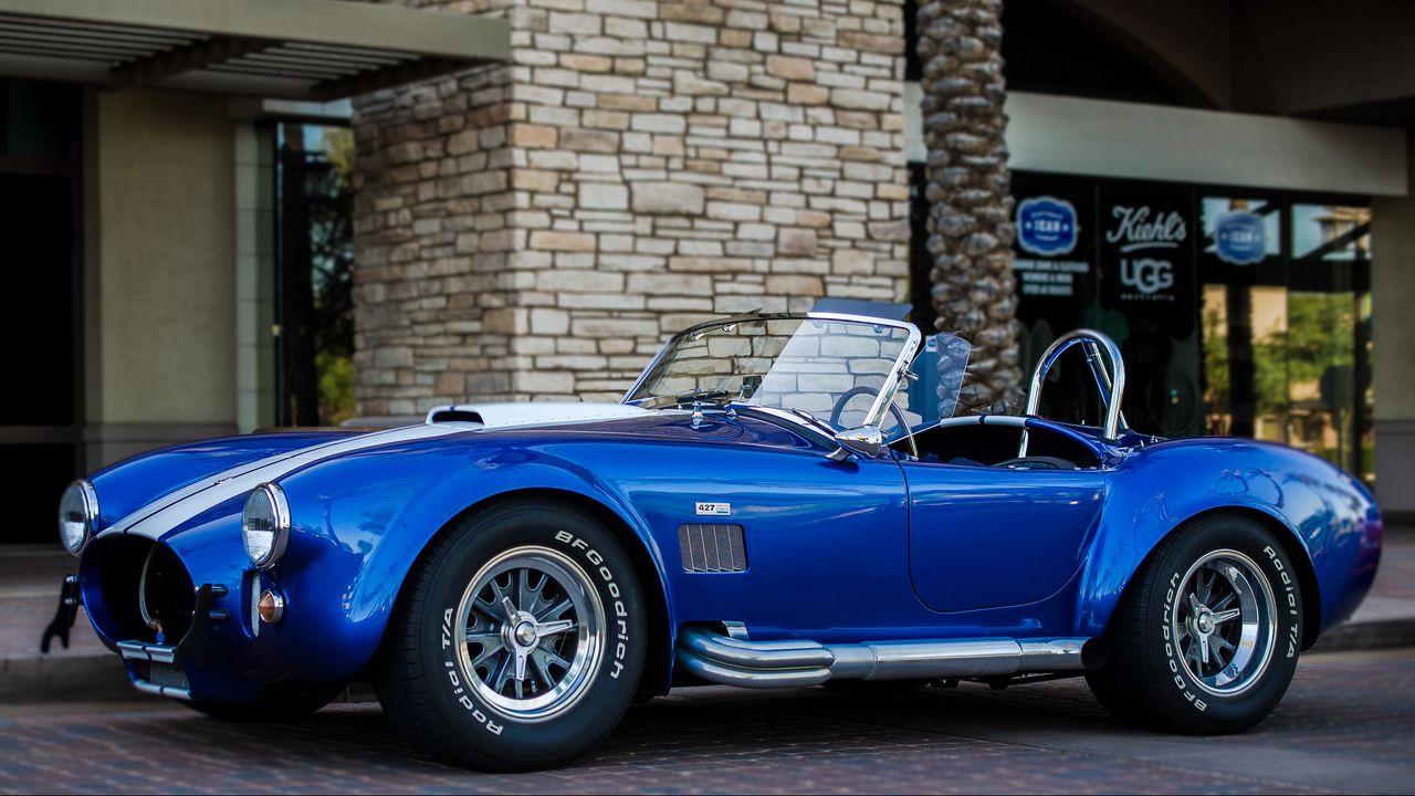 Wallpaper shelby, cobra, 427, side view, convertible