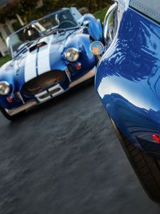 Preview wallpaper shelby cobra, daytona coupe, 1965, 1967, classic, racing cars