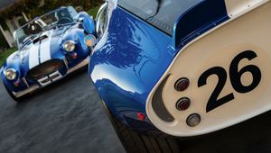 Preview wallpaper shelby cobra, daytona coupe, 1965, 1967, classic, racing cars