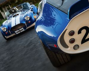 Preview wallpaper shelby cobra, daytona coupe, 1965, 1967, classic, racing cars