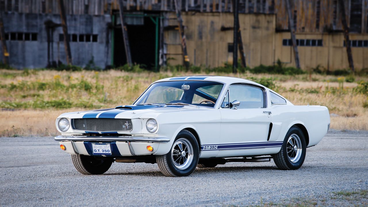 Wallpaper shelby, ford, mustang, gt350, side view
