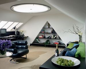 Preview wallpaper shelves, sofa, furniture, style, modern