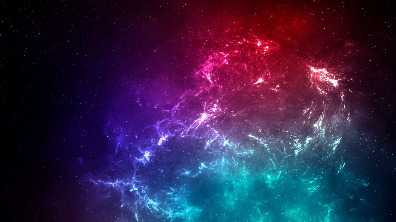 Wallpaper shine, colorful, energy, space, plasma, nebula