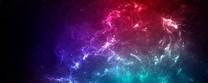Preview wallpaper shine, colorful, energy, space, plasma, nebula