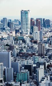 Preview wallpaper shinjuku, japan, skyscrapers, buildings