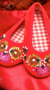 Preview wallpaper shoes, china, ballet flats, decoration
