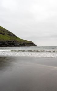 Preview wallpaper shore, sea, water, rocks, landscape