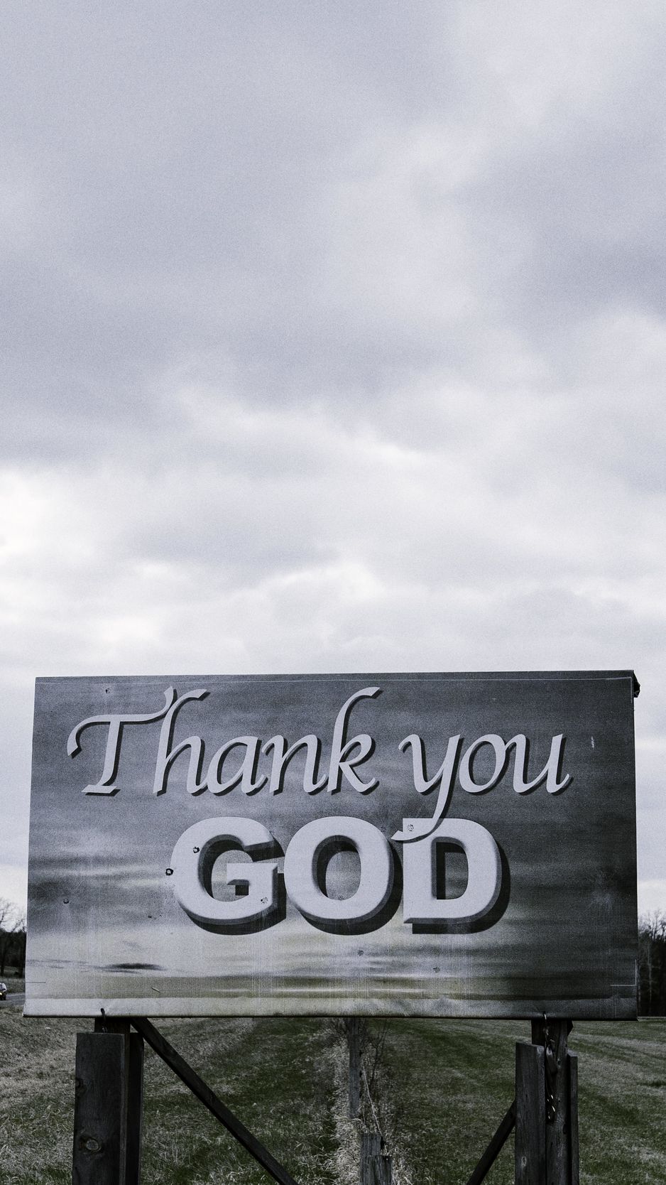 Download wallpaper 938x1668 sign, gratitude, god, inscription, phrase,  words iphone 8/7/6s/6 for parallax hd background