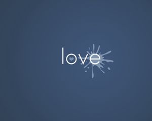 Preview wallpaper sign, heart, minimalism, word, love