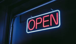 Preview wallpaper sign, neon, text, inscription, glow