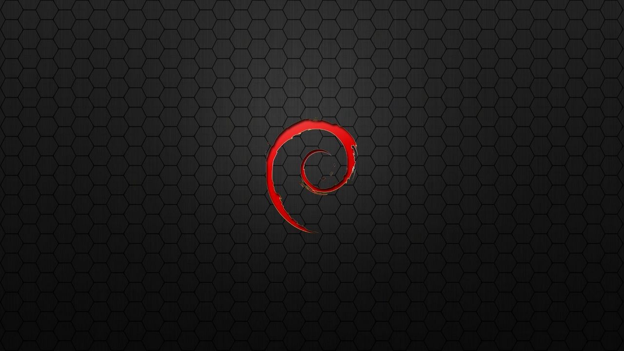 Wallpaper sign, spiral, red, black