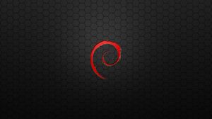 Preview wallpaper sign, spiral, red, black