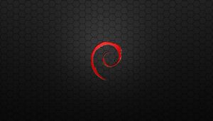 Preview wallpaper sign, spiral, red, black