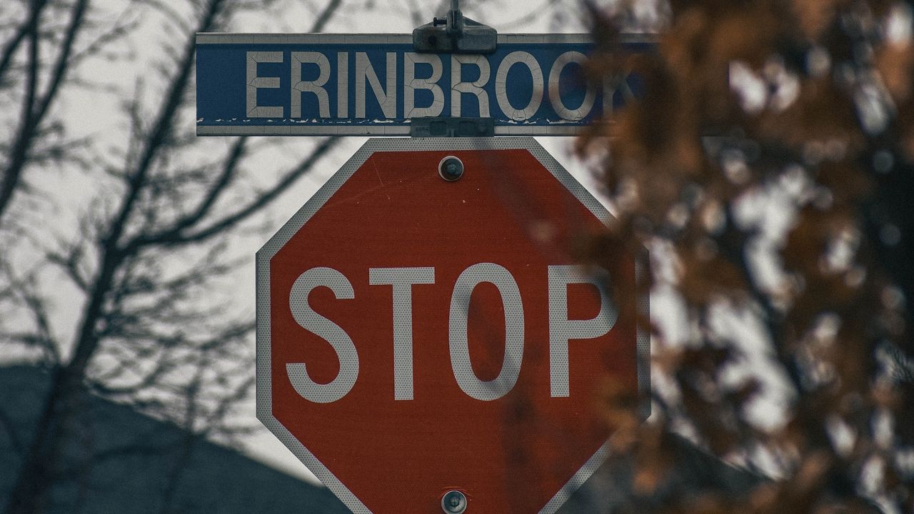 Wallpaper sign, stop, inscription, prohibition