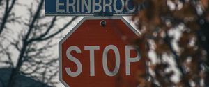 Preview wallpaper sign, stop, inscription, prohibition