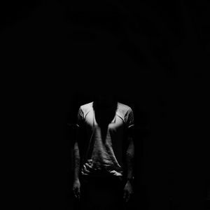 Preview wallpaper silhouette, dark, darkness, shadow, bw