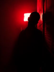 Preview wallpaper silhouette, man, shadow