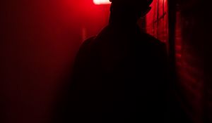 Preview wallpaper silhouette, man, shadow