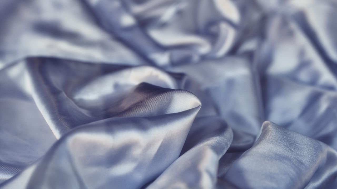 Wallpaper silk, fabric, folds, lilac, texture
