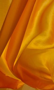 Preview wallpaper silk, fabric, folds, yellow