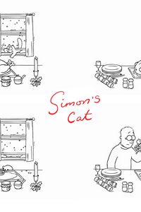 Preview wallpaper simons cat, turkey, christmas, cartoon