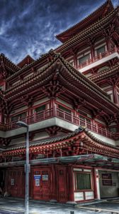 Preview wallpaper singapore, chinatown, buddha, tooth relic, temple