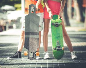 Preview wallpaper skate, skateboard, sport, hobby, longboard, board