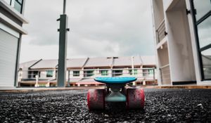 Preview wallpaper skateboard, board, wheels, close-up